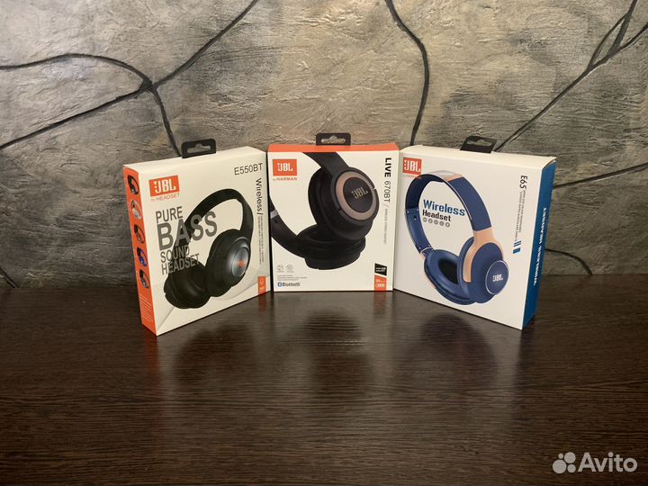 Беспроводные наушники JBL накладные