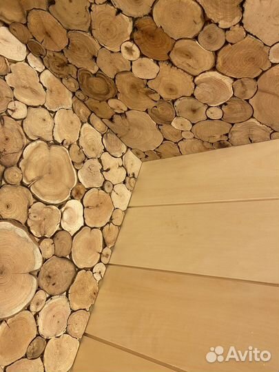 Панно из можжевельника без клея