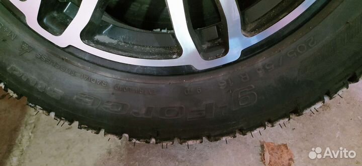 Зимние колеса в сборе на литье PDW r16