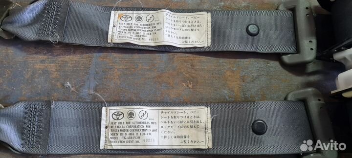 Ремни безопасности toyota mark2/cresta/chaser