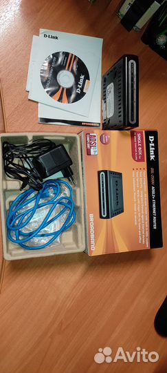 Маршрутизатор D-Link DSL-2500U/BRU/BRS/D/C Etherne