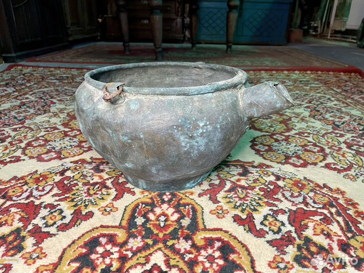 Старинный медный рыльник