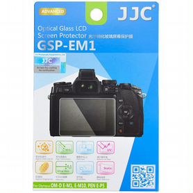 Защитное стекло JJC для Olympus OM-D E-M1, E-M1 Mark II, E-M10, E-M10 mark II, PEN-F, E-P5 E-PL7, E