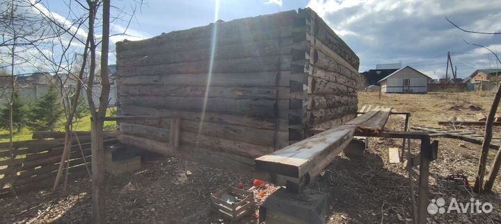 Сруб для бани 3.5*3.5