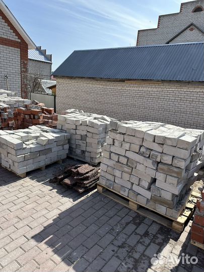 Силикатный кирпич бу
