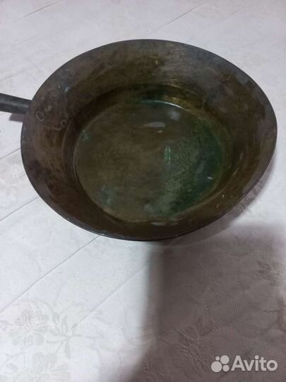 Старинный Таз медный