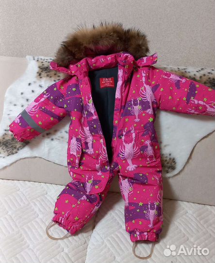 Комбинезон зимний для девочки