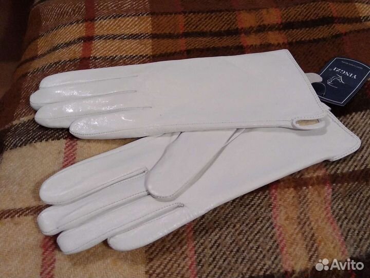 Перчатки кожаные