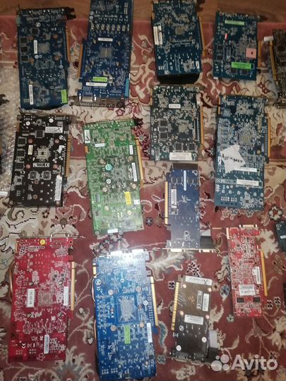 Видеокарты на запчасти
