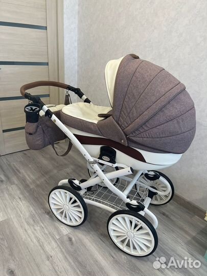 Коляска adamex 3 в 1 бу