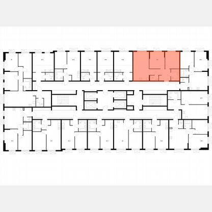 2-к. квартира, 58,1 м², 19/25 эт.