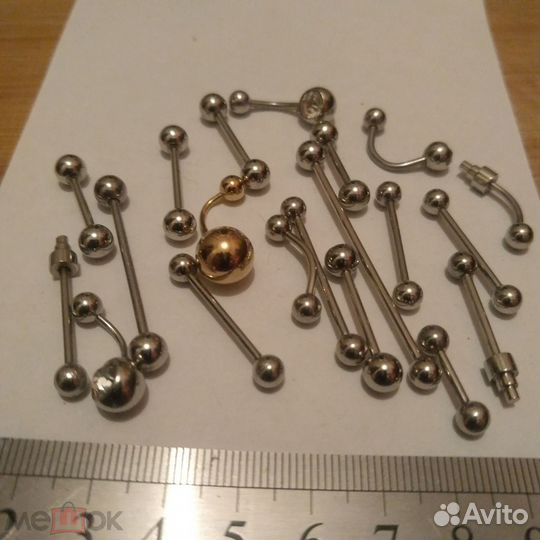 Пирсинг, серьги, иглы