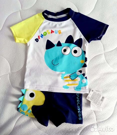 Новые купальные костюмы мальчикам 3-6 лет