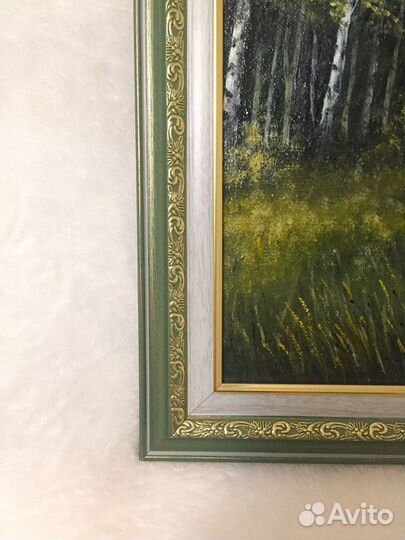 Картина маслом «Лес»