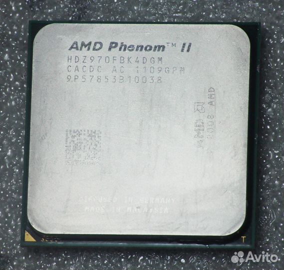 Процессор AMD Phenom II x4 970 BE