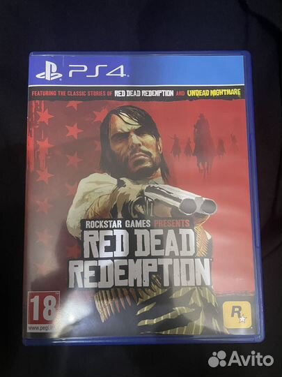 Red dead redemption 1 PS4/PS5 русский язык