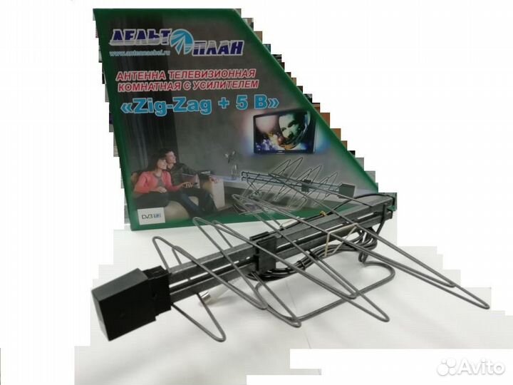 Антенна комнатная активная 5В - 20 каналов