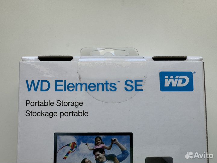 Новый внешний жесткий диск WD Elements 1Tb