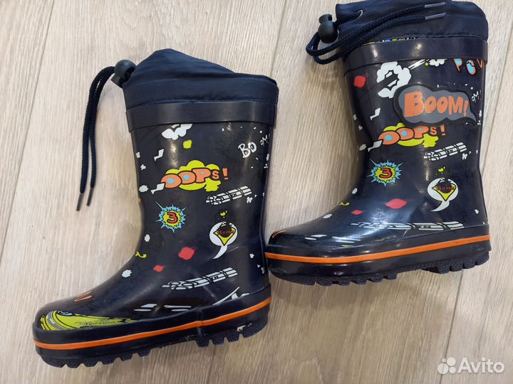 Резиновые сапоги для мальчика 25 размер