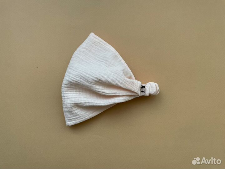 Косынка для малышки из муслина