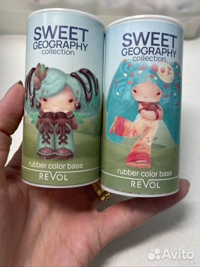 Гель-лак, цветные гель-лаковые базы Revol