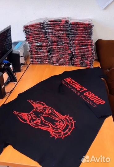 Печать на футболках, ткани DTF термоперенос