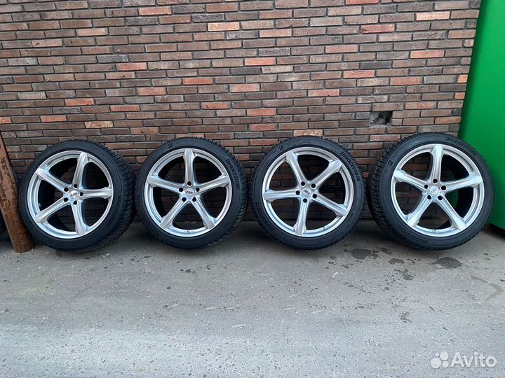 Зимняя резина bridgestone на литых дисках AEZ r22