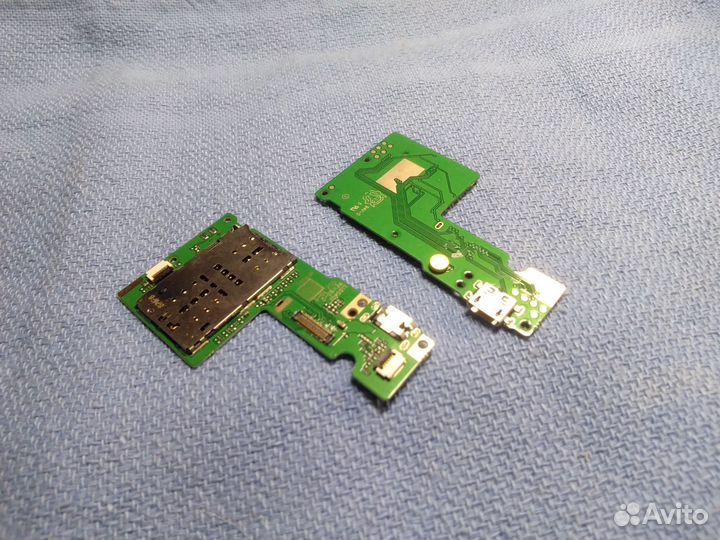 Плата Lenovo TB-X505X micro USB + микрофон + sim