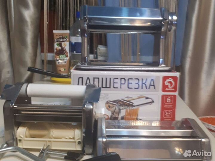 Машинка для домашней лапши и пельменей, с функцией