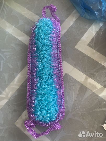 Мочалка ручной работы