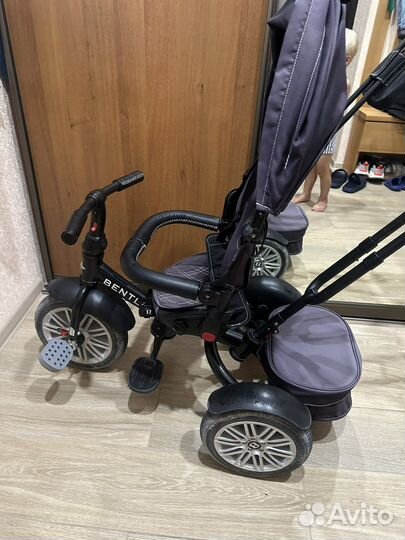 Велосипед с родительской ручкой