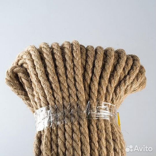 Веревка джутовая