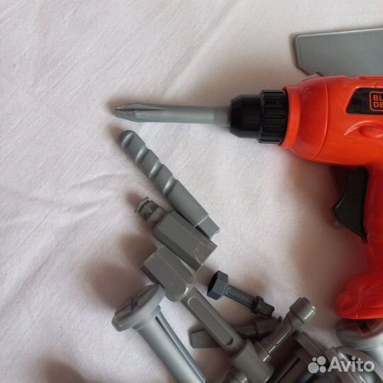 Набор инструментов игрушечный Black +Decker