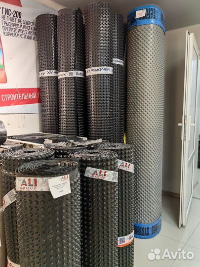 Мембрана профилированная GidroDrein AX (1х20 м)