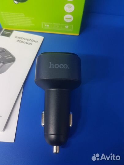 Автомобильный FM-модулятор Hoco E67 QC3.0 с зу