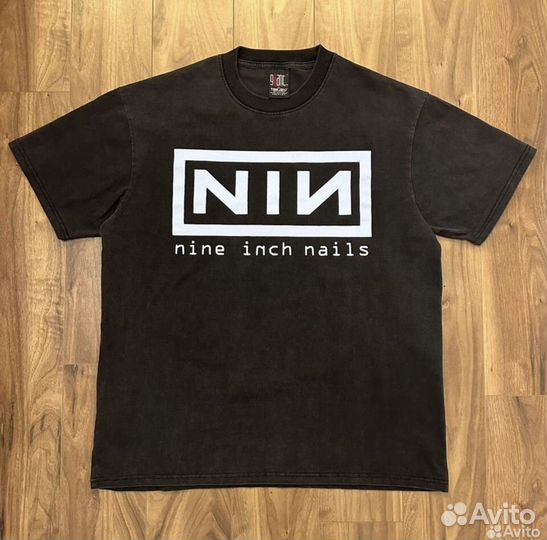 Винтажная Футболка Nine inch nails (NIN)