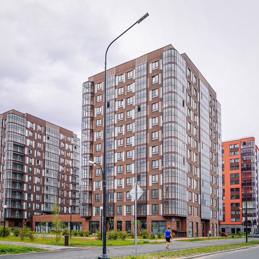 2-к. квартира, 62,6 м², 10/12 эт.