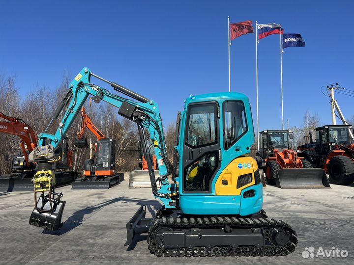 Мини-экскаватор Kubota U30-5, 2020