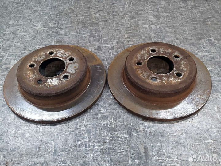 Диски тормозные задние Додж караван Вояджер 01-07г