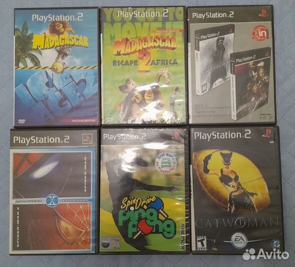 Игры для PS2 и Xbox360