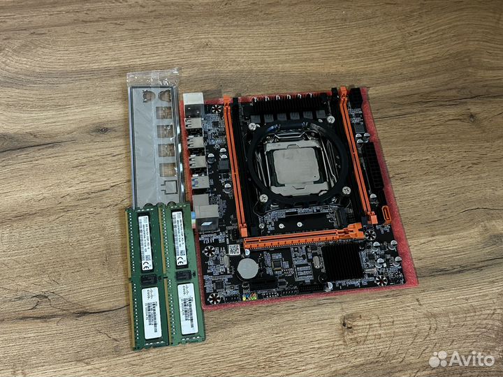 Комплект 12 ядер Xeon 2670v3+x99H+32gbddr4