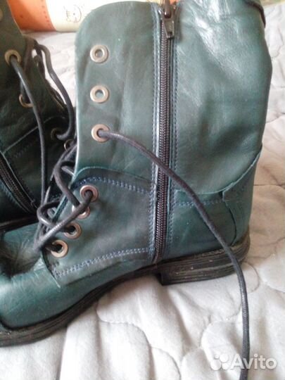 Ботинки женские натуральная кожа португалия 37р