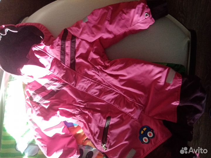 Зимний комбинезон для девочки 104 110