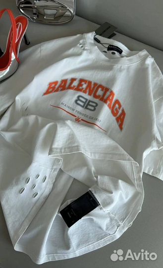 Balenciaga футболка стильная (Хит 2024)