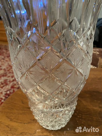 Ваза большая хрустальная СССР