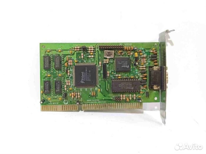 Видеокарта ISA Trident tvga9000C HNG900C-BBD5titai