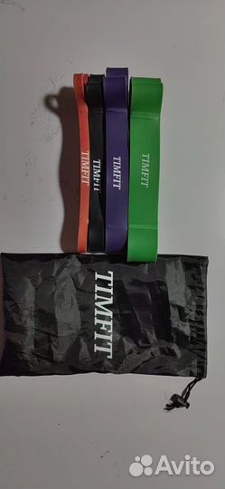 Фитнес резинки набор, эспандер ленточный