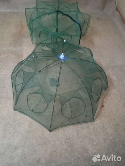 Раколовки зонтик 6- 8вх и книжка-8ах