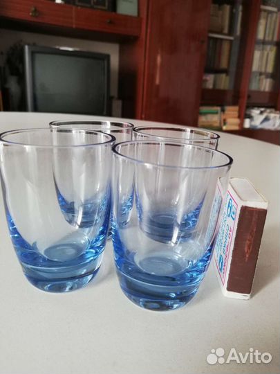 Стопки СССР из цветного стекла