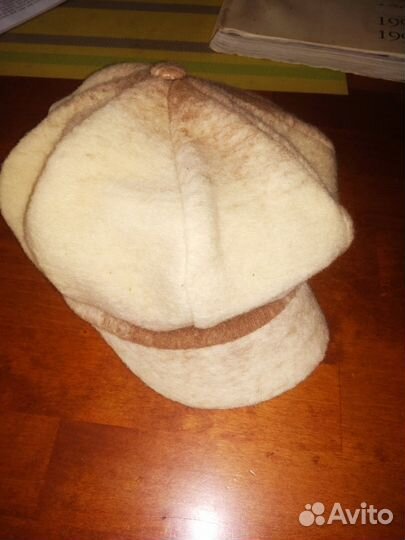 Кепка из натуральной шерсти